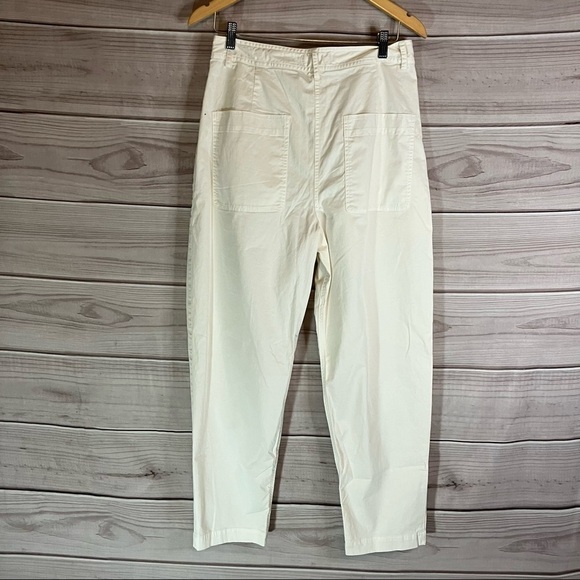 NILI Lotan White Cyro High Waisted Trousers - Picture 8 of 12